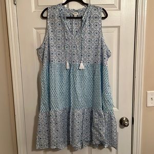 JCrew beach cover-up. Size 3X. Gently worn.